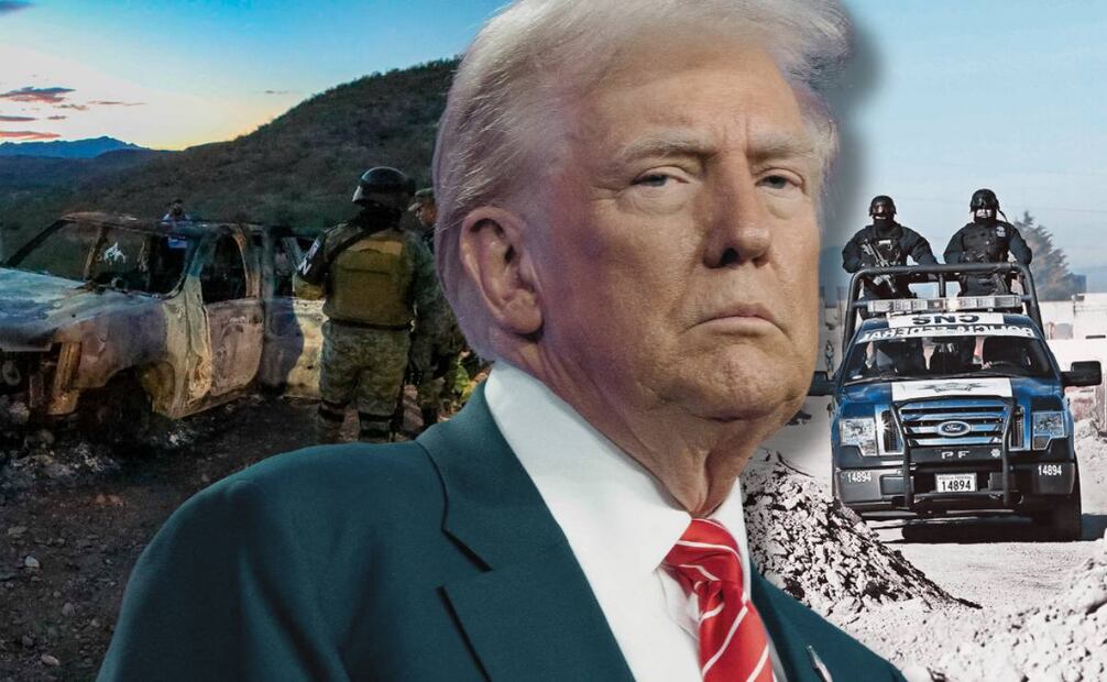 Donald Trump designó a los cárteles mexicanos como organizaciones terroristas extranjeras. Imagen: Especial.
