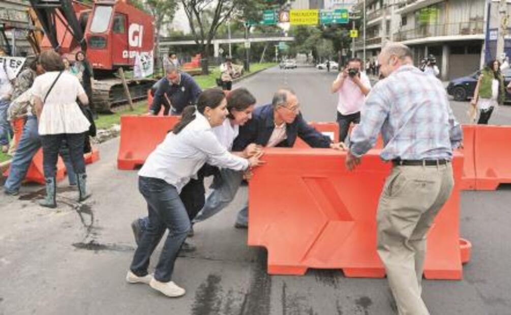 La polémica del doble túnel de Mixcoac