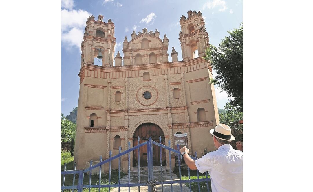 La capilla de San Martín, Tlayacapan, Morelos, ya restaurada. Foto: INAH