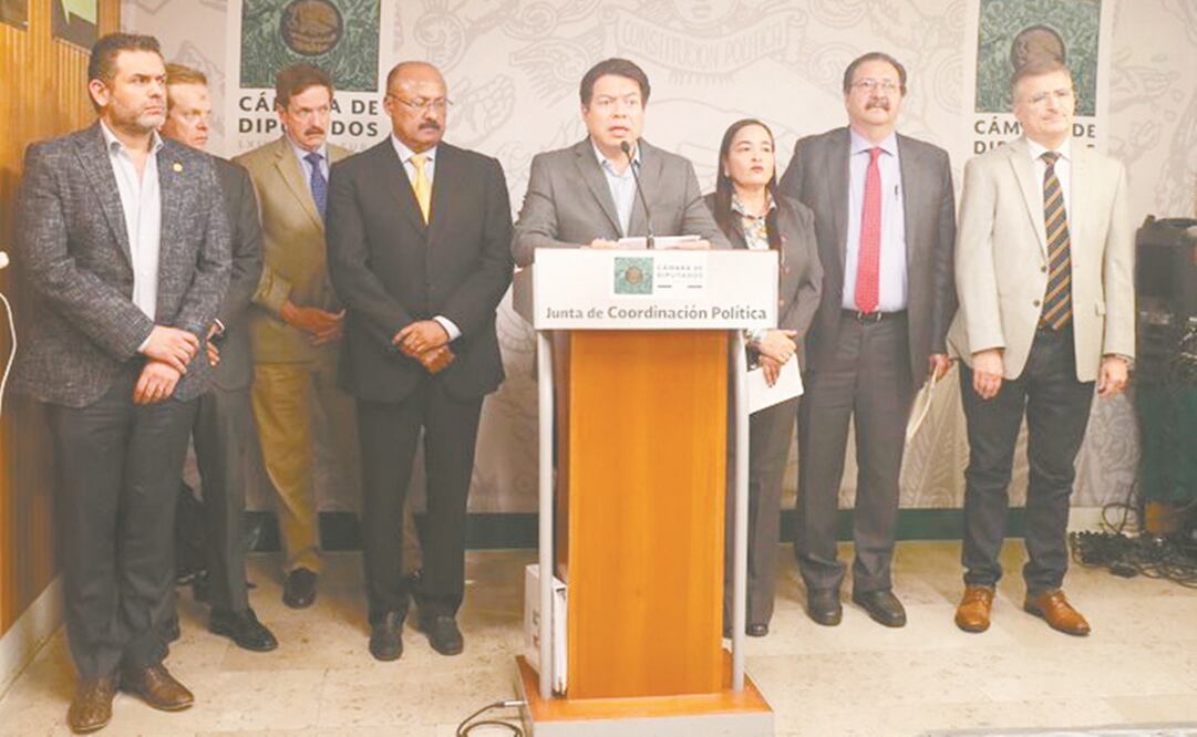 Líderes de PAN, PRI y PRD rechazaron la designación de John Mill Ackerman Rose como integrante del Comité Técnico de Evaluación del Instituto Nacional Electoral. Foto: ARCHIVO EL UNIVERSAL