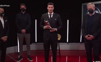 Robert Lewandowski gana el The Best al mejor jugador del 2021