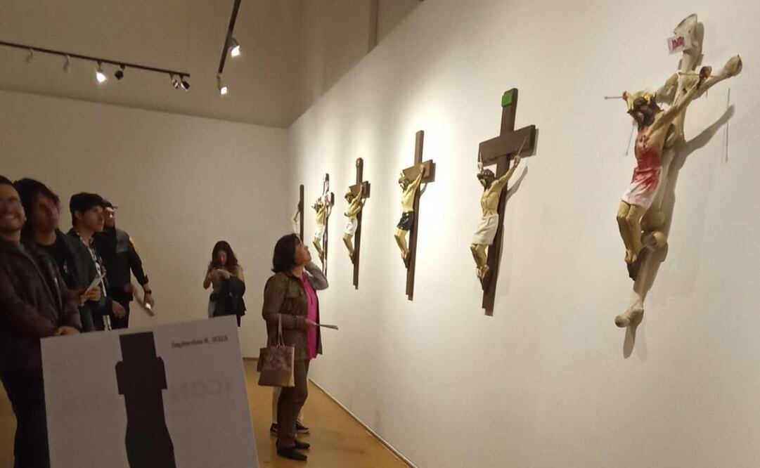 Cierran exposición “Iconoclasia” en la Universidad de Guanajuato tras rechazo de la Arquidiócesis (11/09/2025). Foto: Captura de pantalla