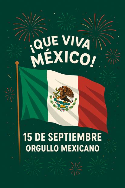 Imágenes para compartir por WhatsApp o redes sociales este 15 de septiembre. Foto: Generada con IA (ChatGPT)