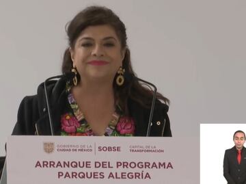 Clara Brugada entrega "Parque Alegría Cri-Cri"; estaba en deterioro y abandono