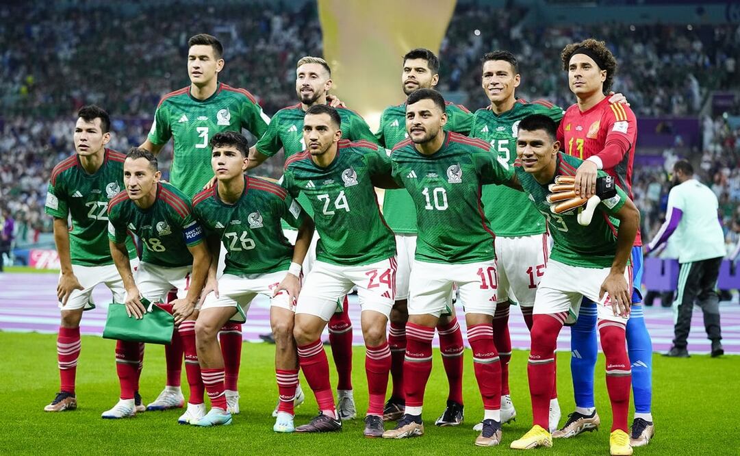 Equipo de México que enfrentó a Argentina - FOTO: Imago7