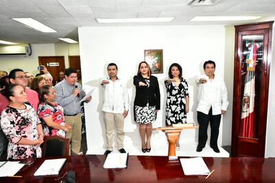 Rinden protesta 4 magistrados para Tribunal en Tabasco