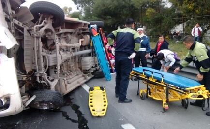 Volcadura en Ecatepec deja un muerto