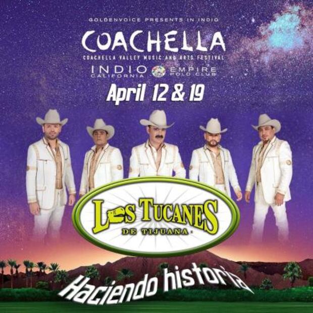 La Chona Challenge nos llevó a Coachella: Los Tucanes de Tijuana