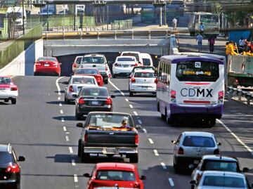 Un millón 700 mil automóviles sin circular este lunes por el Hoy no Circula en la CDMX