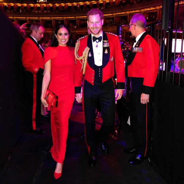 El príncipe Harry y Meghan Markle. Fuente: Instagram @sussexroyal