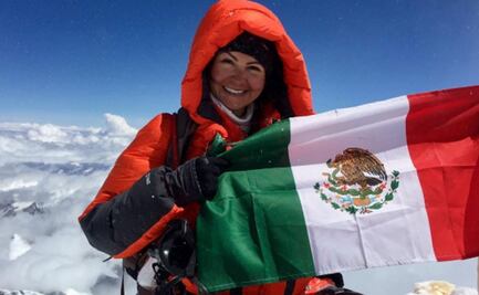 Alpinismo cambió la vida de Viridiana Álvarez