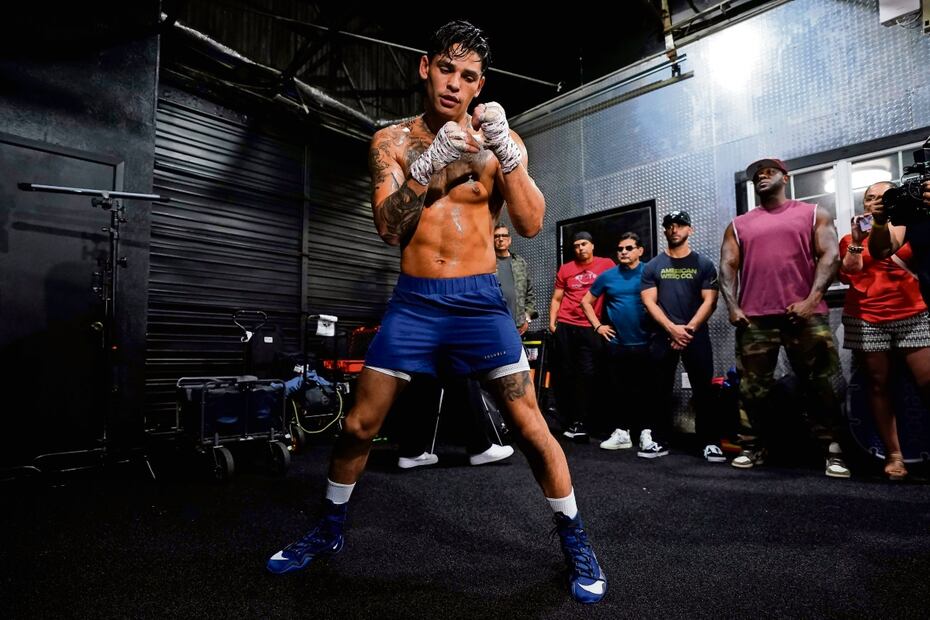 Ryan García pierde ante la báscula y no aspira al título