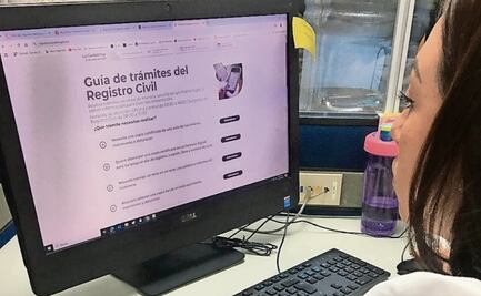Como realizar los trámites del Registro Civil en línea; hay que tener la llave digital de la CDMX
