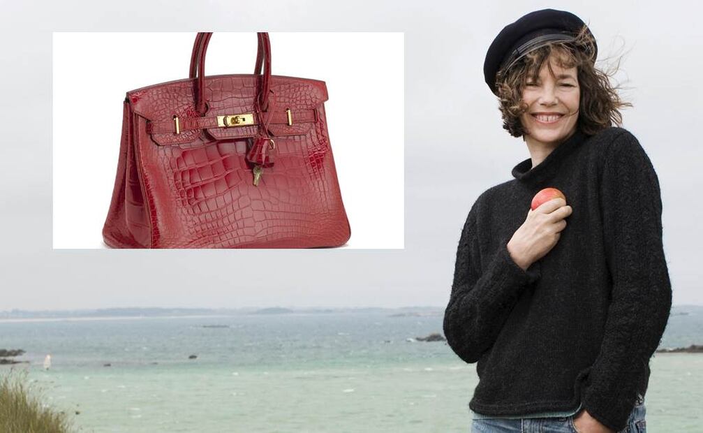 Birkin pidió mejor trato a los animales con los que se realizan los bolsos Foto: Especial