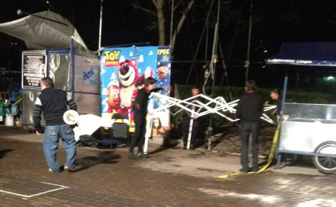 Elementos de logística del evento impidieron el ingreso desde las avenidas peatonal Heroico Colegio Militar y Paseo de la Reforma. (FOTO: Archivo EL UNIVERSAL) 