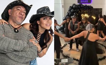 Usuarios de redes tunden a Carlos Trejo por organizar boda con temática "dark"