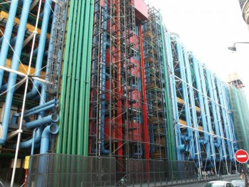 La arquitectura utópica en el Centro Pompidou de París