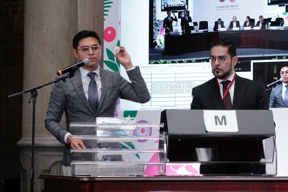 El Poder Ejecutivo de CDMX realiza insaculación de aspirantes a jueces y ministros. (Foto: especial)