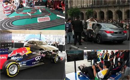 Arranca la fiebre por la F1 en el Zócalo 