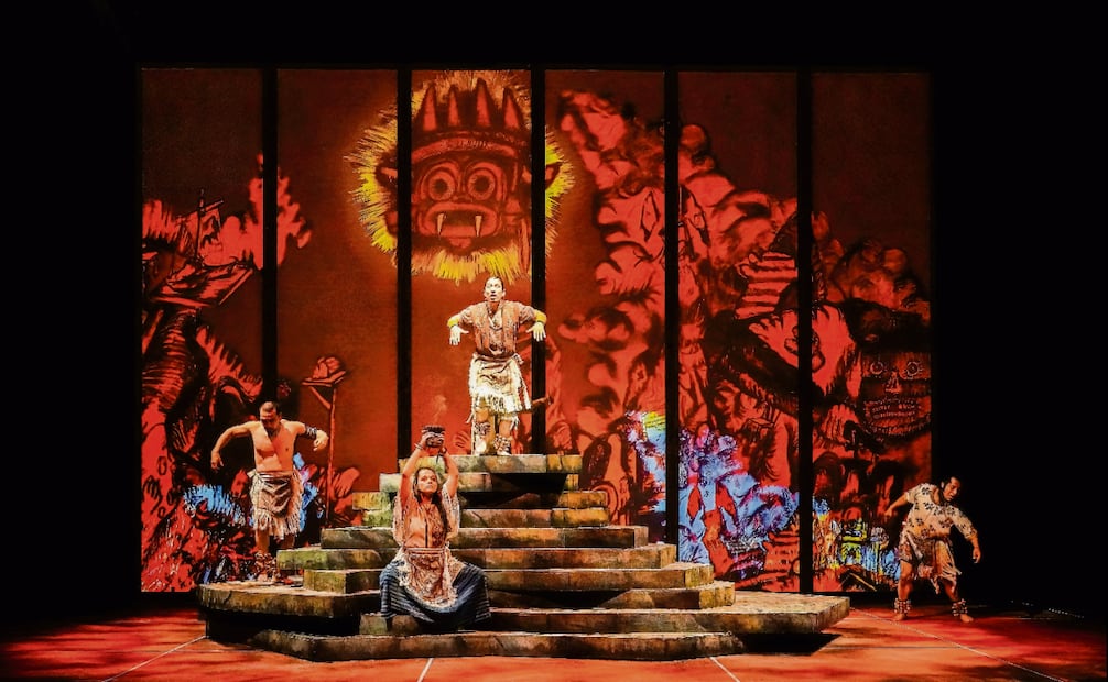 La puesta "La conversión del diablo". Foto: Compañía Nacional de Teatro (CNT)