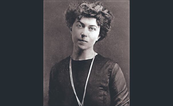 Alexandra Kollontai llegó como embajadora de la entonces Unión Soviética a México en 1926. Foto Especial