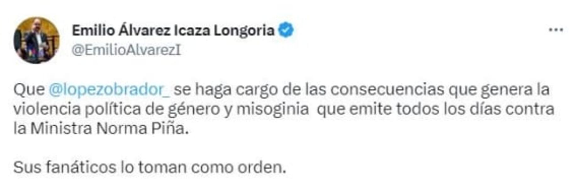 Senadores de oposición exigen a AMLO frenar ataques contra ministra Norma Piña 