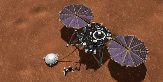 "InSight", la misión de la NASA para conquistar a Marte, está por agotarse 