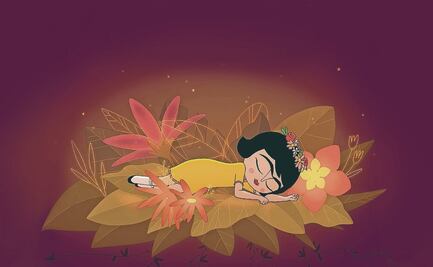 "Hola Frida!" da color a la infancia de Kahlo