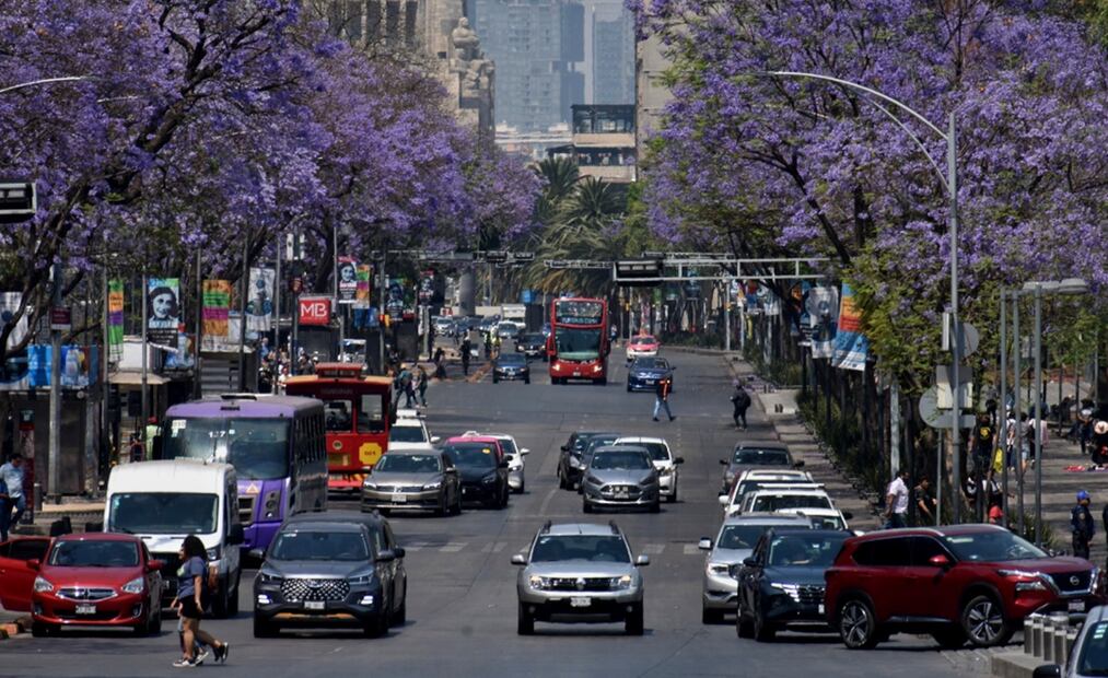 Tráfico en la Ciudad de México. Foto: Eduardo Castañeda / EL UNIVERSAL