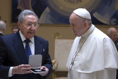 El Papa visitará Cuba del 19 al 22 de septiembre