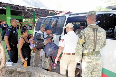 Sólo detienen a 40 migrantes de enero a abril en Palenque