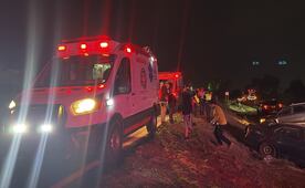 Choque múltiple en la México-Pachuca deja dos muertos; ocho personas resultan lesionadas en Totolcingo