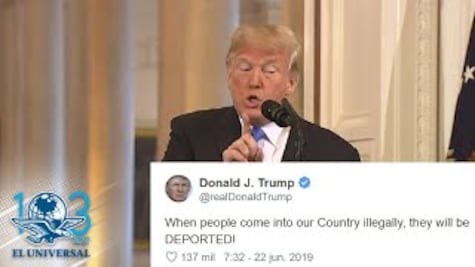 Trump pospone dos semanas redadas masivas para arrestar migrantes en EU