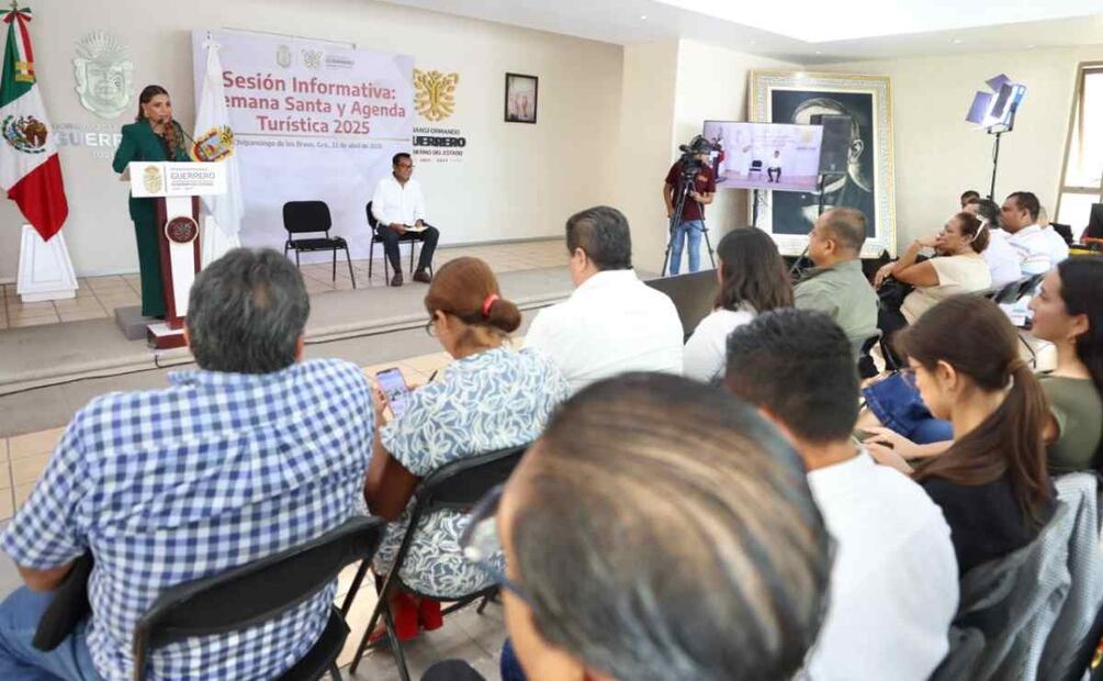 Evelyn Salgado en informe sobre Semana Santa / Foto: Especial