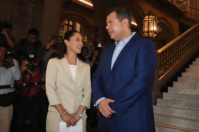 Acuerdan Sheinbaum y Amieva proceso de transición con diseño de presupuesto 2019