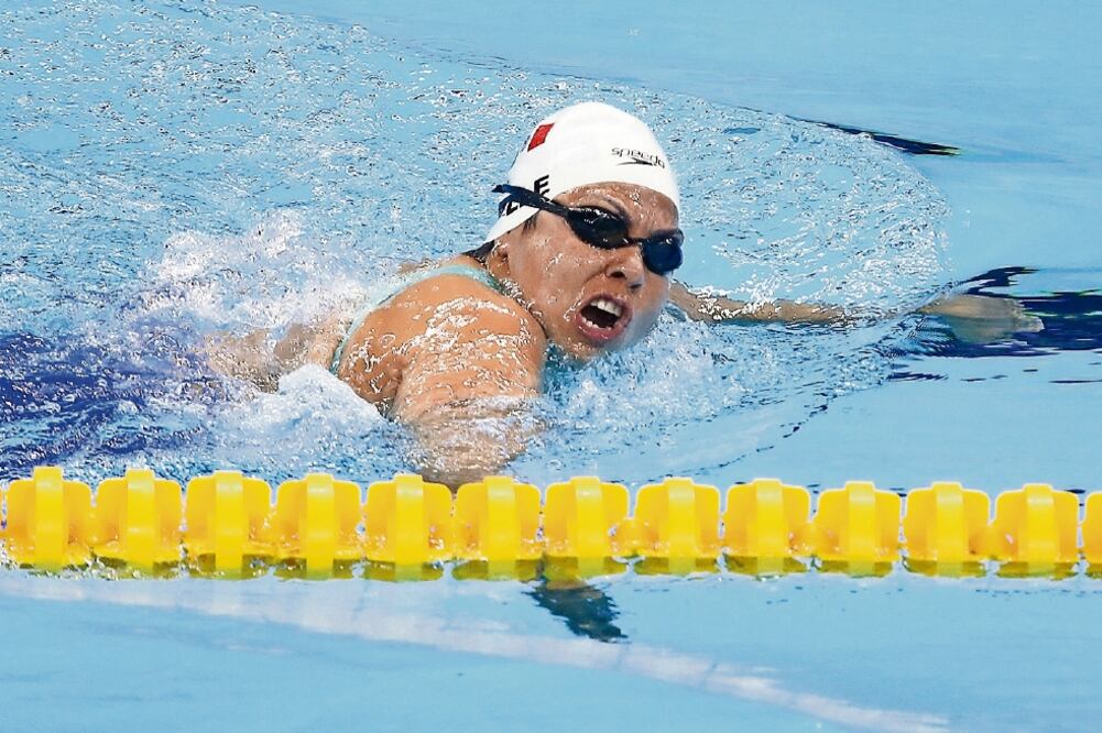 Patricia Valle apeló a su experiencia para llegar en el tercer sitio; es la segunda medalla para la natación mexicana en estos Paralímpicos (CONADE)