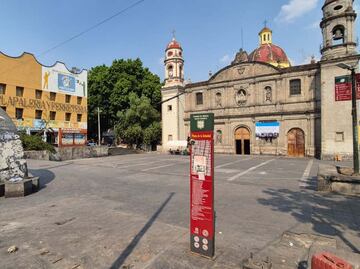 Así luce la plaza de parroquia en alcaldía Venustiano Carranza tras retiro de campamento migrante