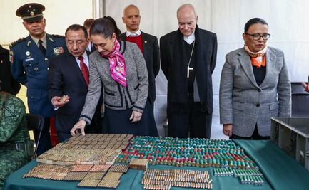 Programa de desarme cierra con 4 mil 741 armas recuperadas en 2019