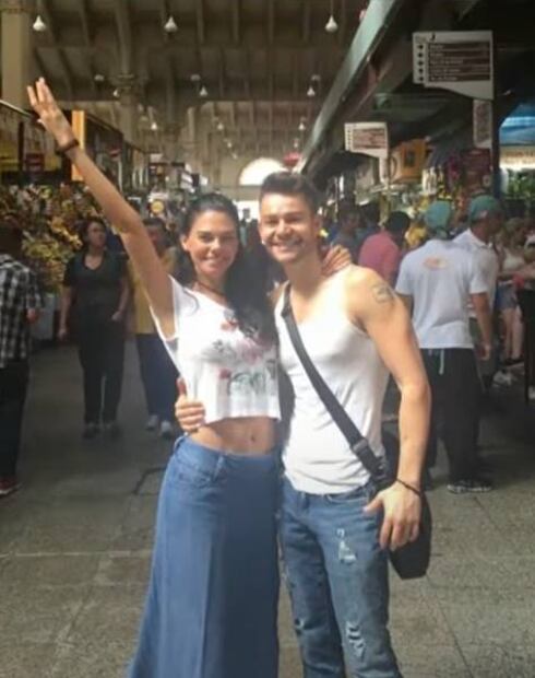 Él es Said Pichardo, reggaetonero y expareja de Livia Brito detenido por posesión de armas y sustancias ilícitas