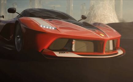 MP-05 LaFerrari Sapphire de Hublot en acción