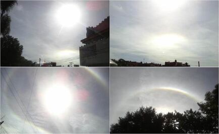 Sun halo visible in Veracruz