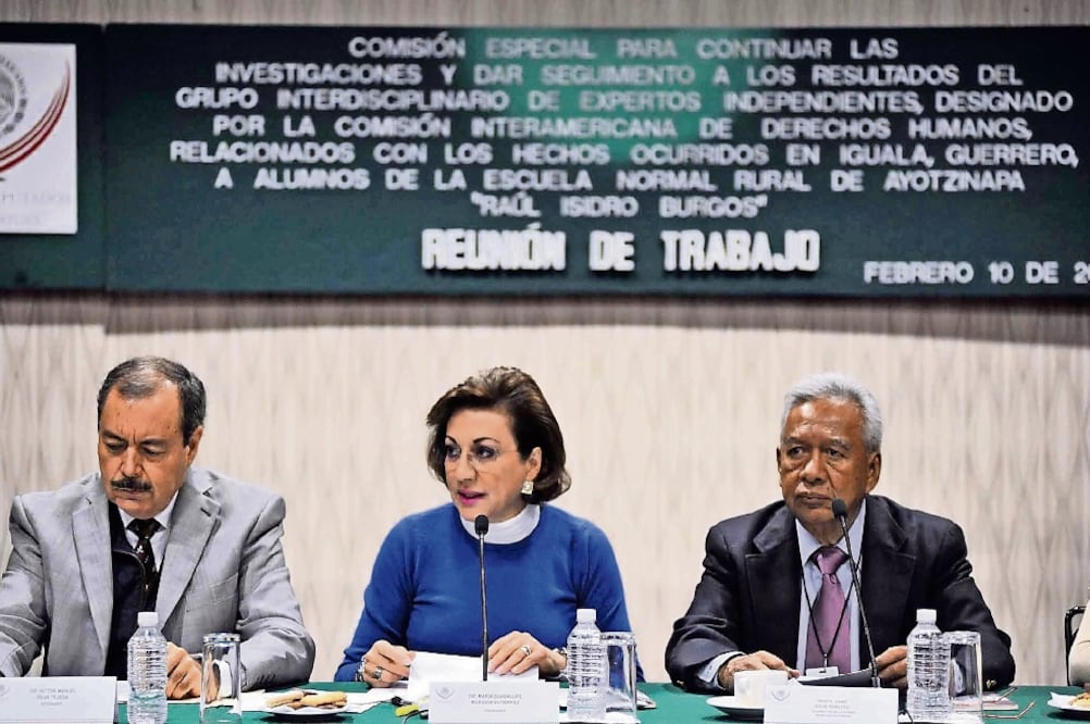 Guadalupe Murguía, presidenta de la Comisión de Ayotzinapa, lamentó que a más de un año no haya conclusiones del caso (CÁMARA DE DIPUTADOS)