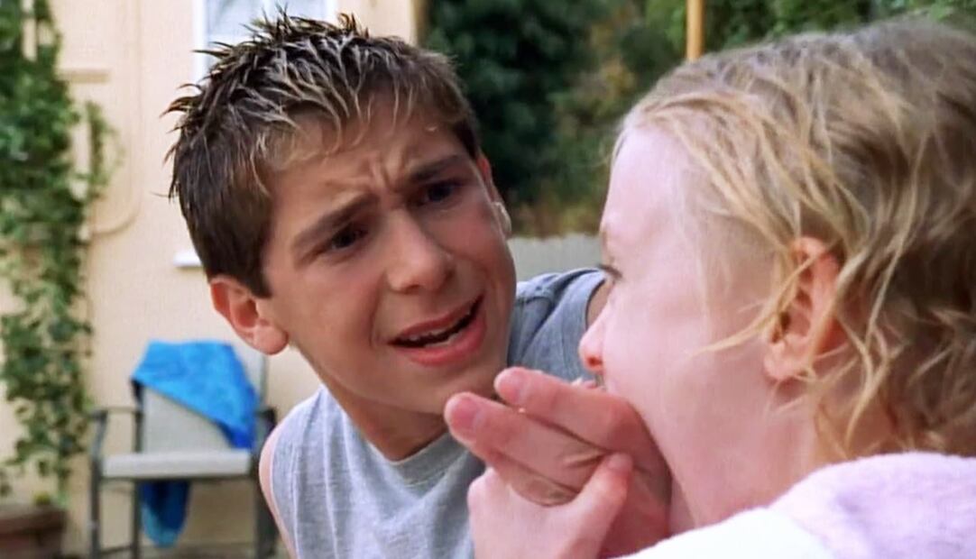 Dakota Fanning apareción en "Malcom el de en medio", en 2001. 
Foto: IMBb