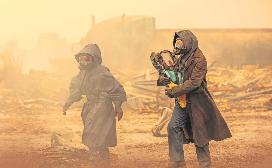 El aire en FTWD es tóxico debido a explosiones nucleares. Foto: AMC