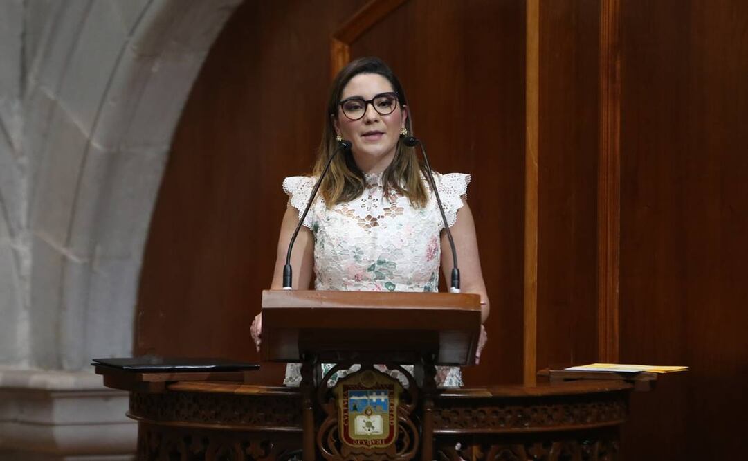 Paulina Moreno García, titular de la Secretaría de Finanzas en el Edomex, durante su comparecencia ante  diputados de la LXII Legislatura del Congreso Local 10 de octubre de 2024 / Foto: Especial