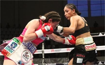 Suspenden a réferi por permitir golpes prohibidos en pelea femenil