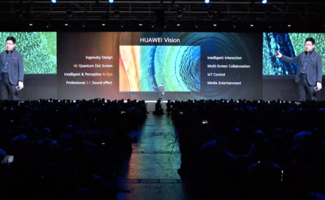 Huawei Vision es "como un 'smartphone' con pantalla más grande", según ha descrito el CEO de Huawei, Richard Yu