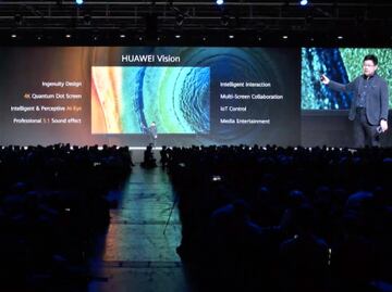 Huawei lanza televisor Huawei Vision y reloj Watch GT 2
