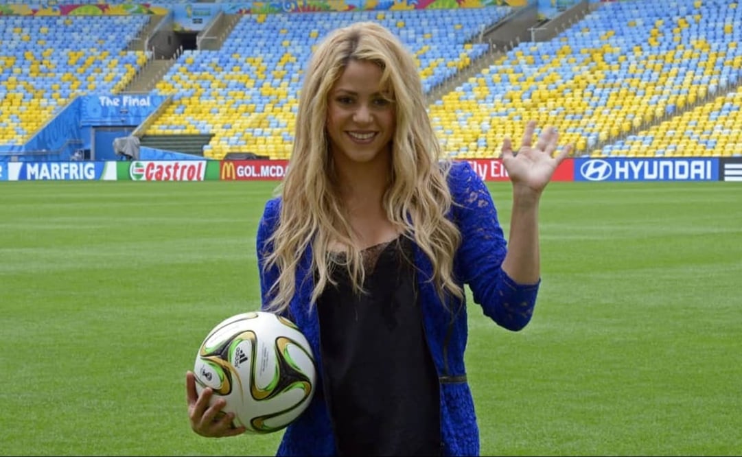 Shakira en la Copa del Mundo de Brasil 2014 - FOTO: Twitter