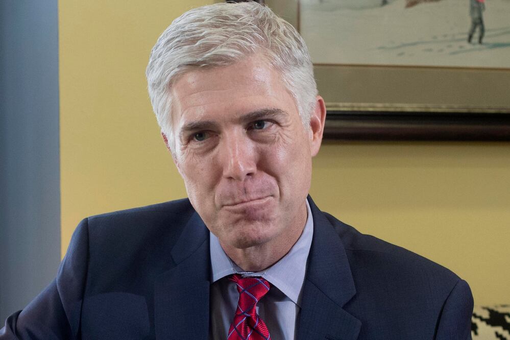 El nominado por Donald Trump para cubrir la vacante en el Tribunal Supremo de Estados Unidos, Neil Gorsuch (Foto: EFE)